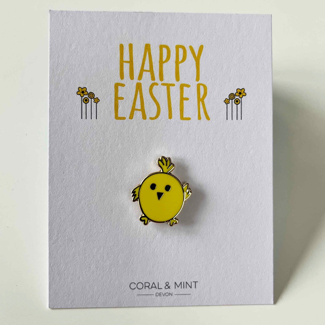 Easter Chick Enamel Pin