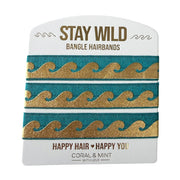 Stay Wild Bangle Hairbands - Coralandmint