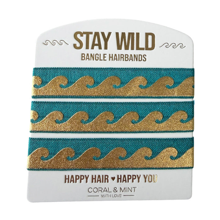 Stay Wild Bangle Hairbands - Coralandmint