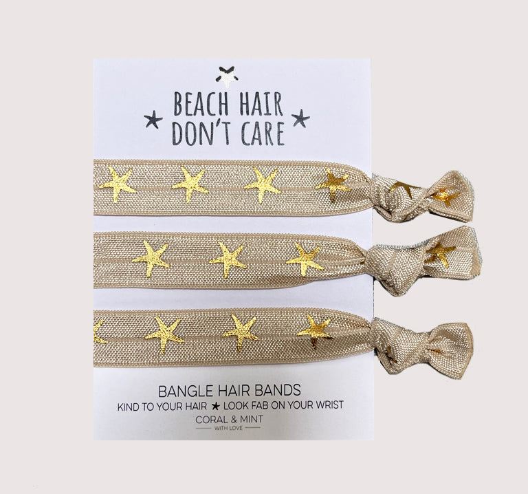 Beach Hair Bangle Bands- Various Colours