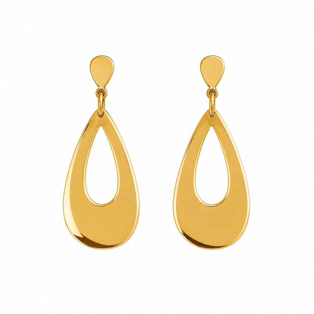 Gold Drop Earrings