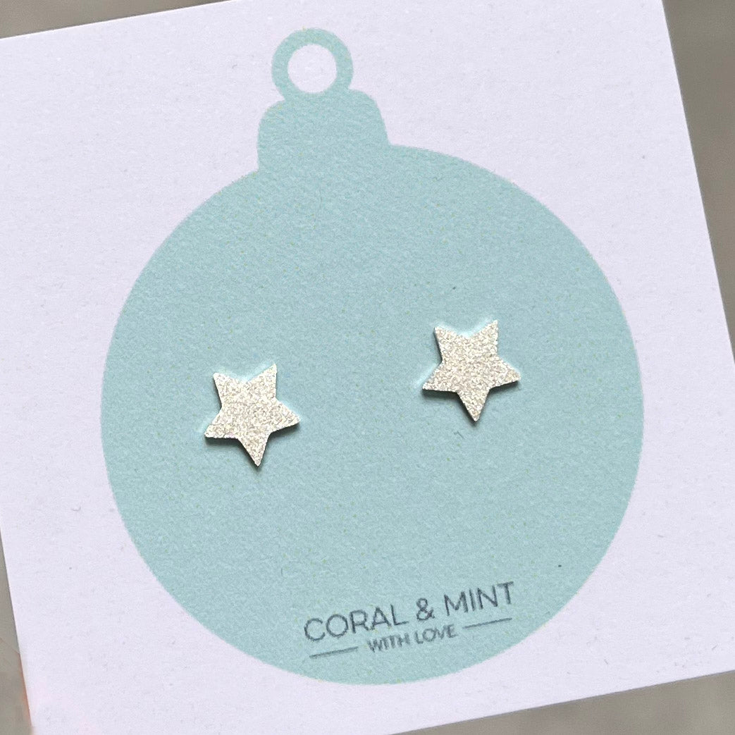 Christmas sparkly stars