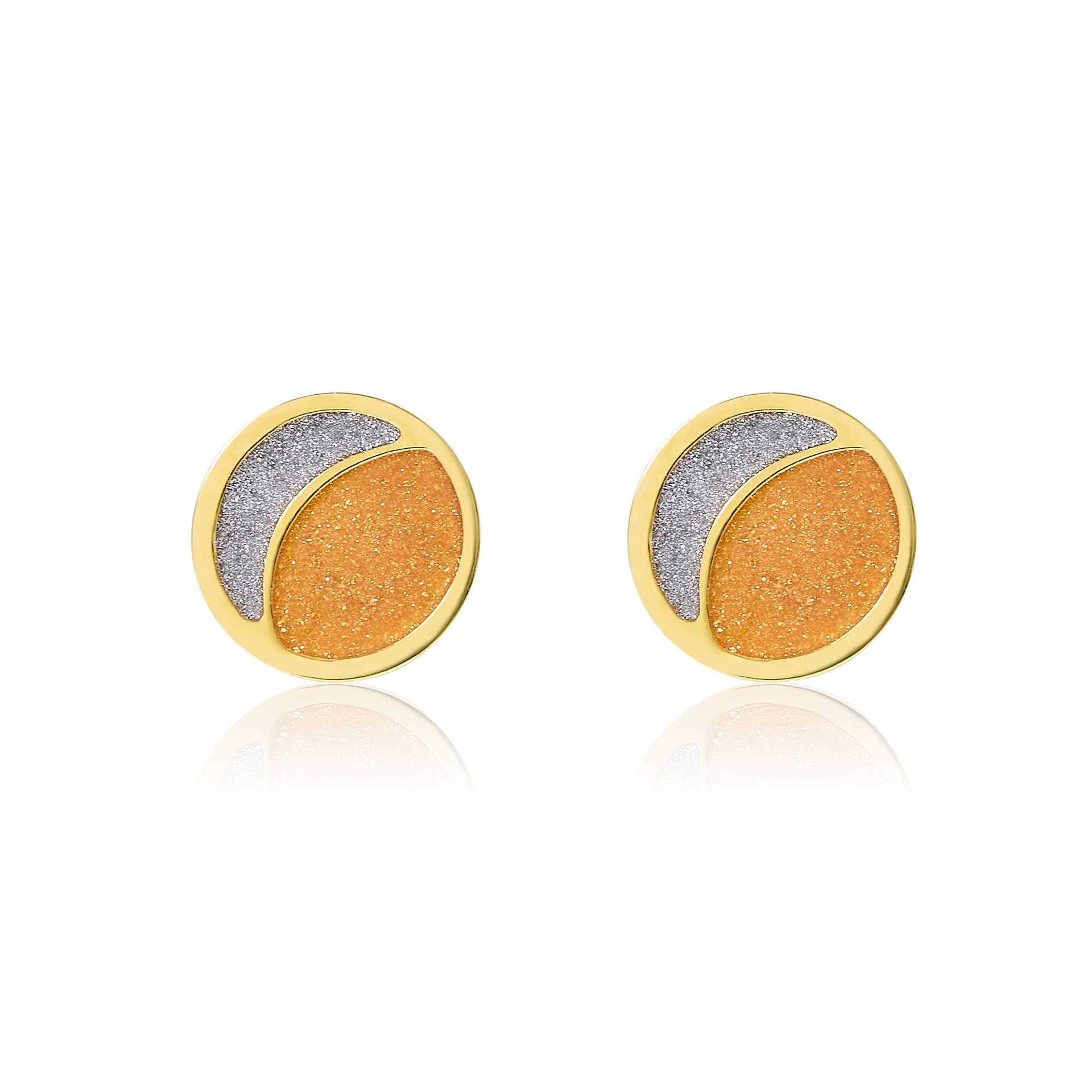 Duo Studs - Coralandmint