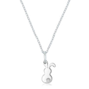 Bunny Charm Necklace with enamel detail - Coralandmint