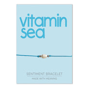 PRE ORDER Vitamin Sea Sentiment Bracelet - Coralandmint