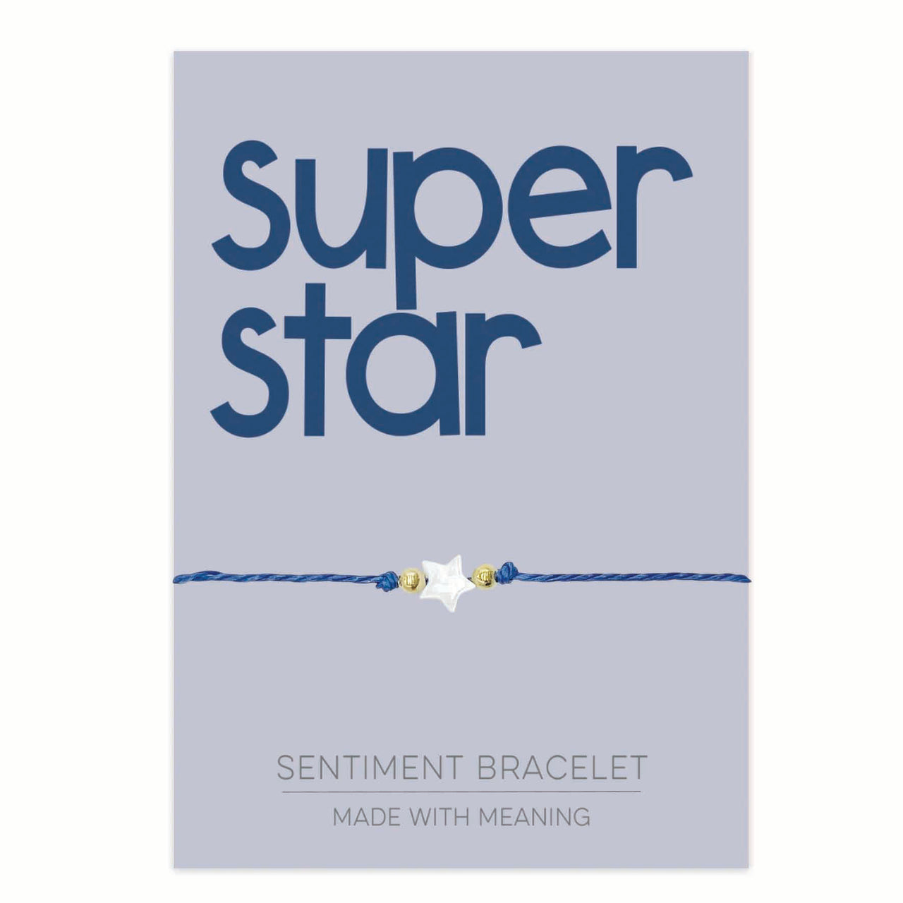 PRE ORDER Super Star Sentiment Bracelet