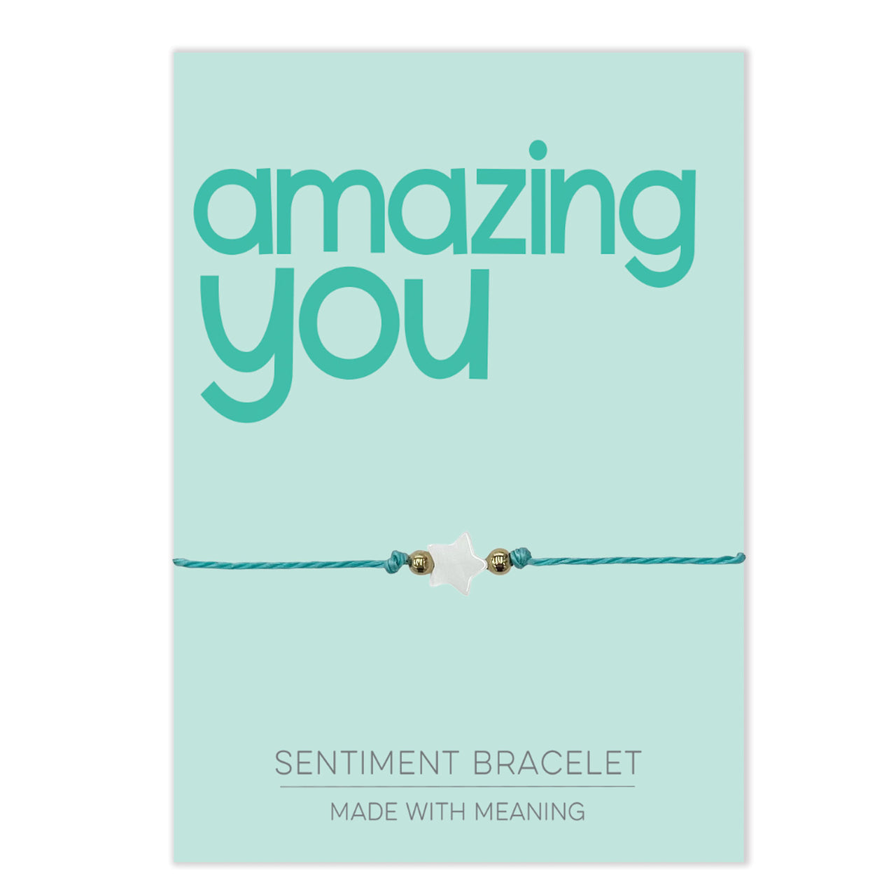 PRE ORDER Amazing You Sentiment Bracelet