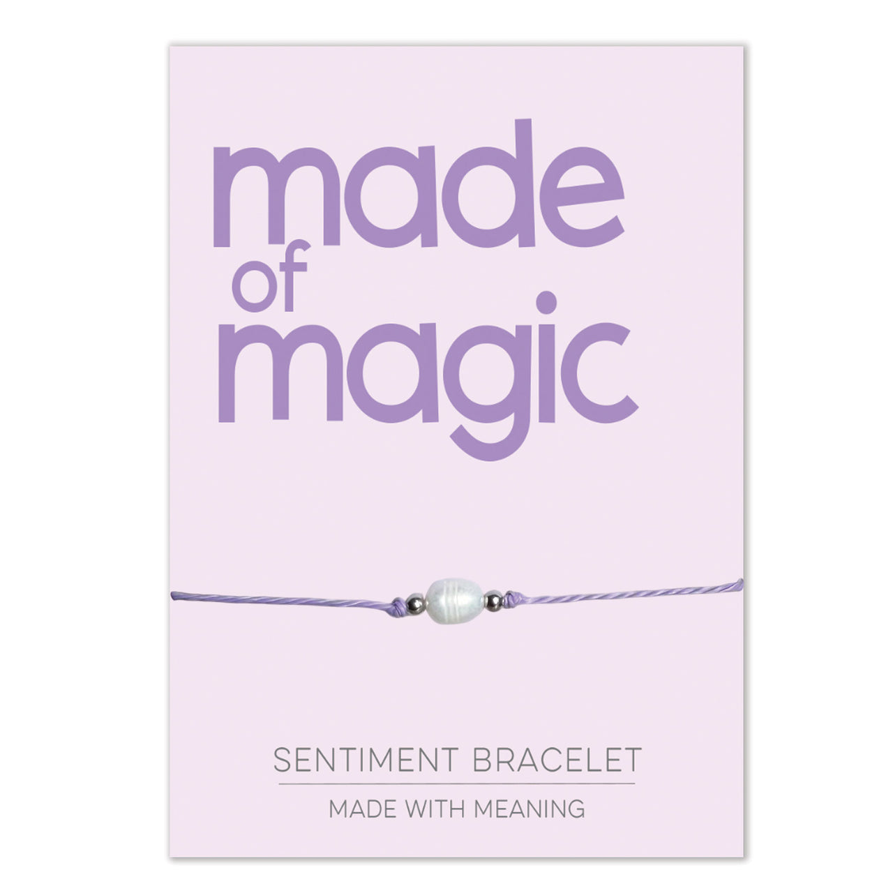 PRE ORDER Made of Magic Sentiment Bracelet