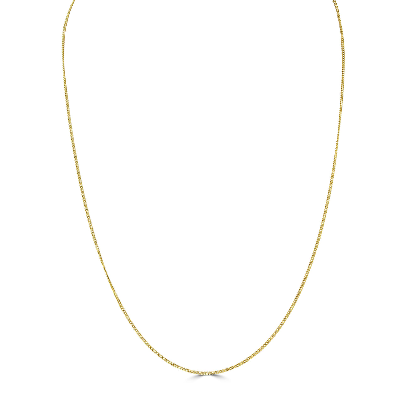 Gold Curb Necklace