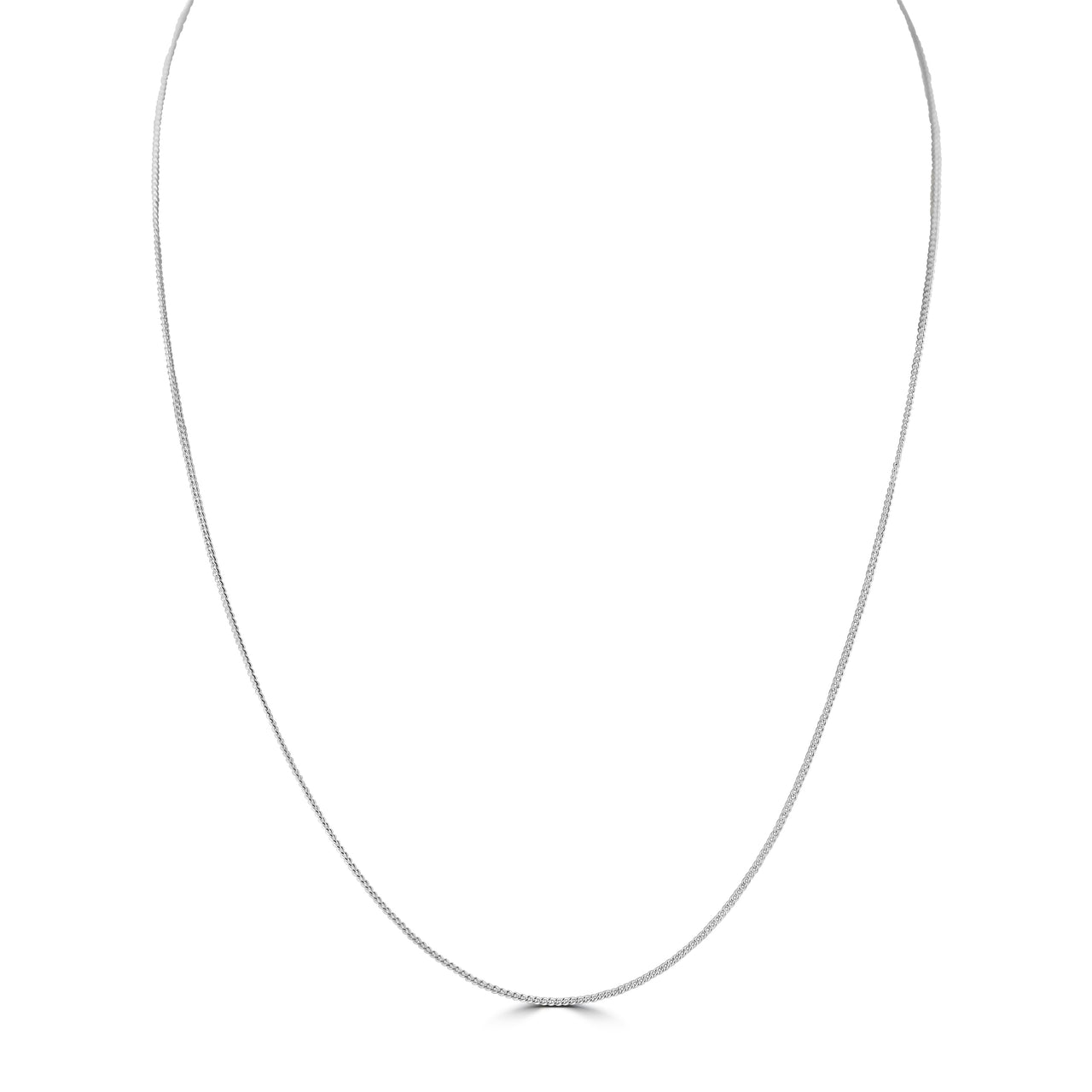 Silver Curb Necklace