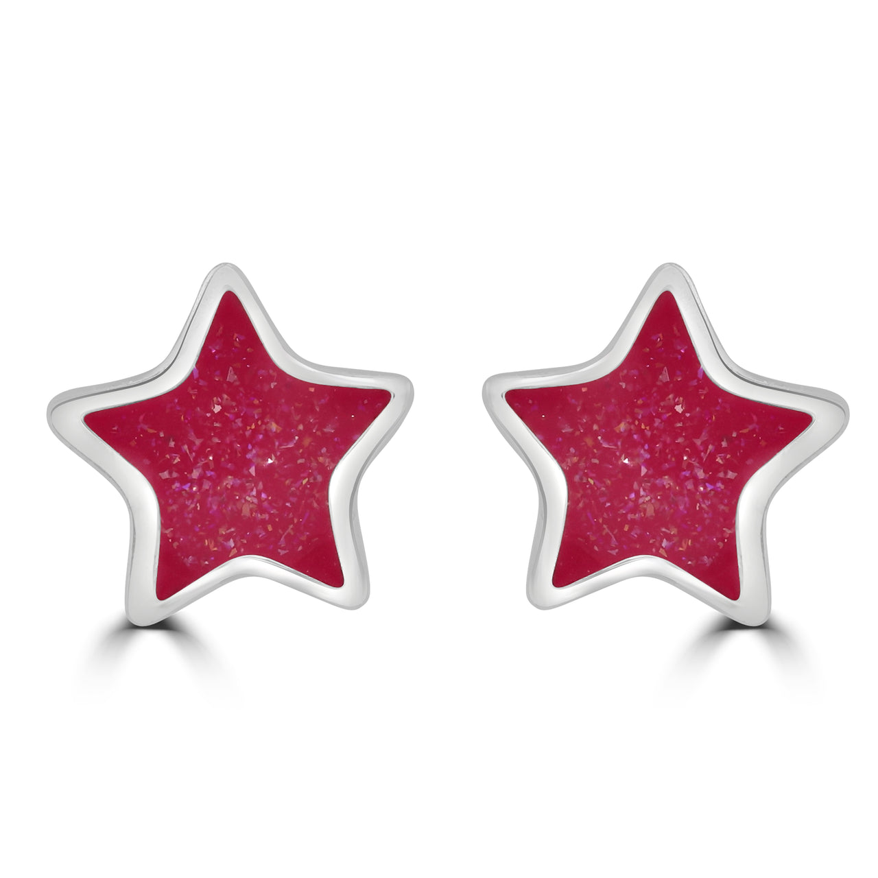 Pink Sparkle Stars