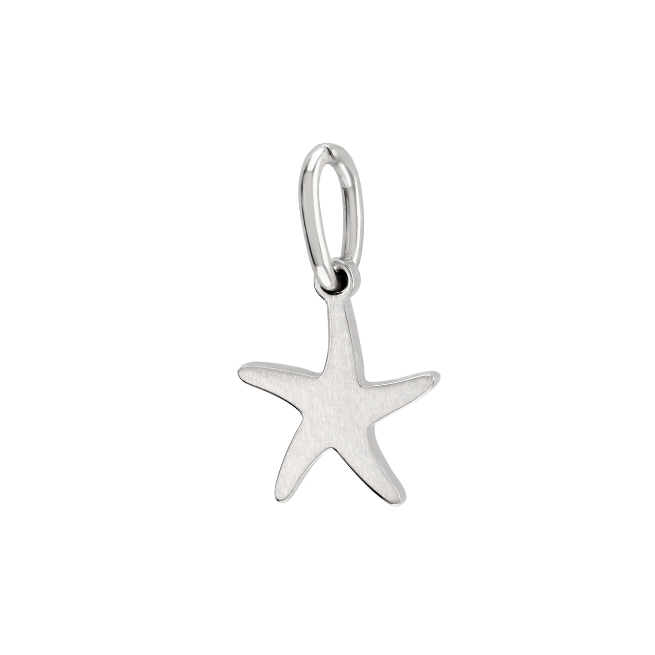 Silver Starfish charm necklace