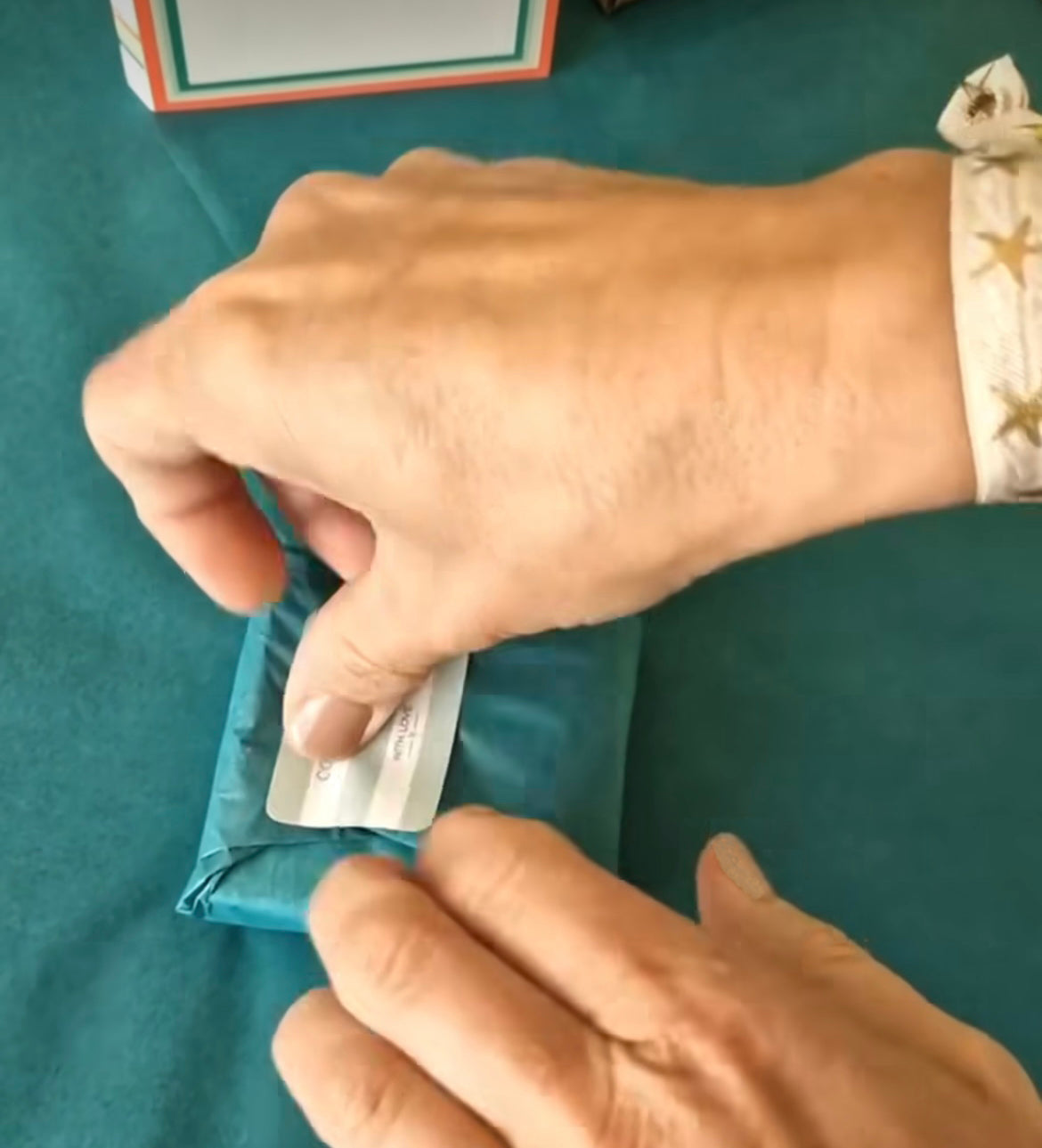 Mini Heart Studs with Sapphire Enamel