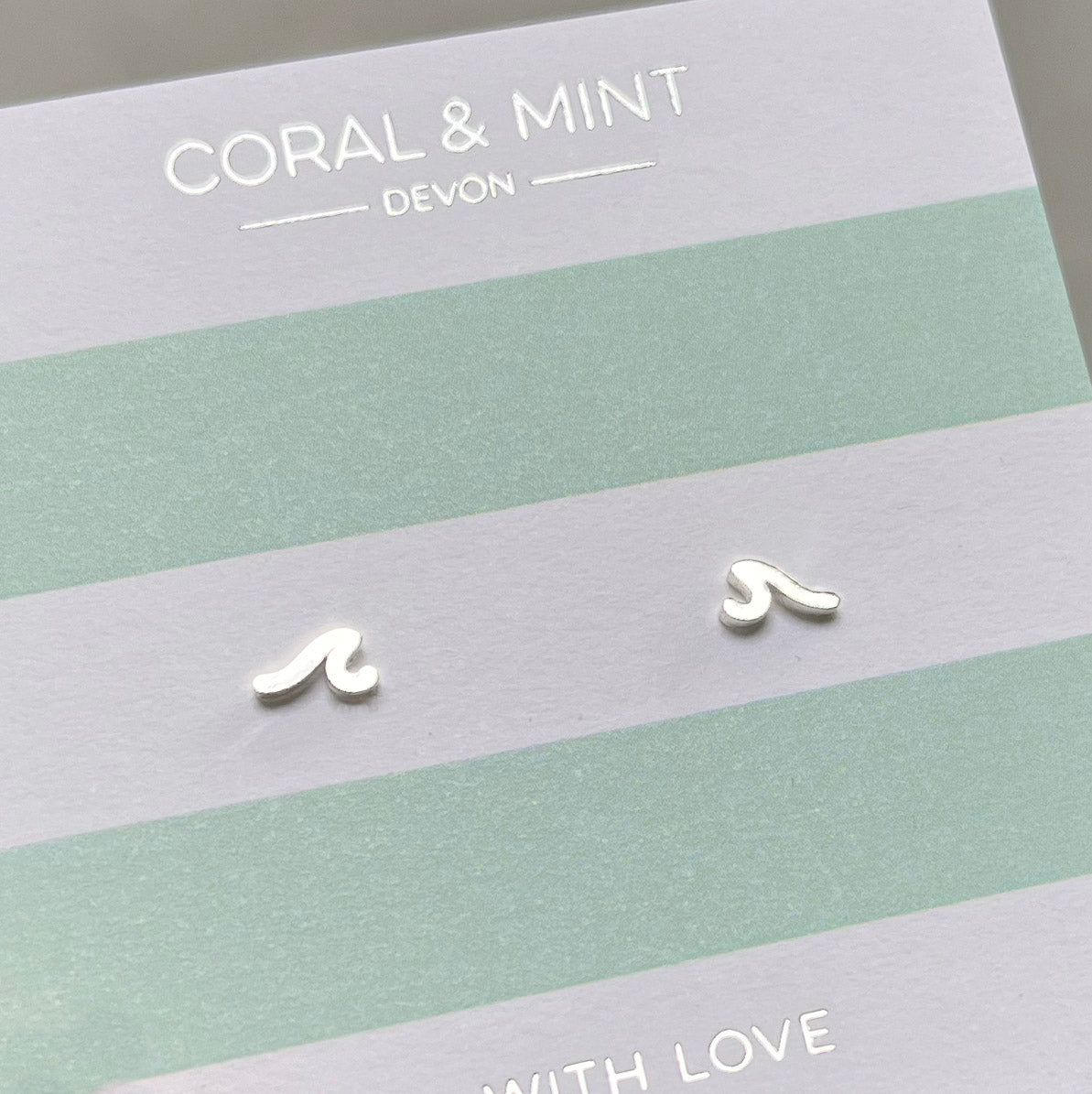 Mini Wave Earrings