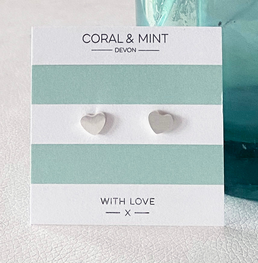 Heart Studs