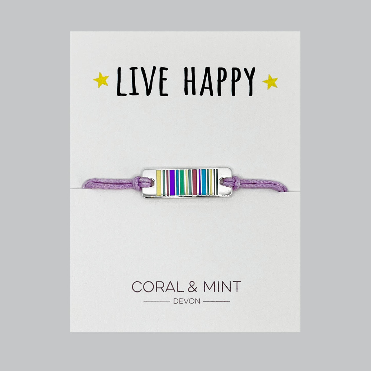 Live Happy - Pastel bar