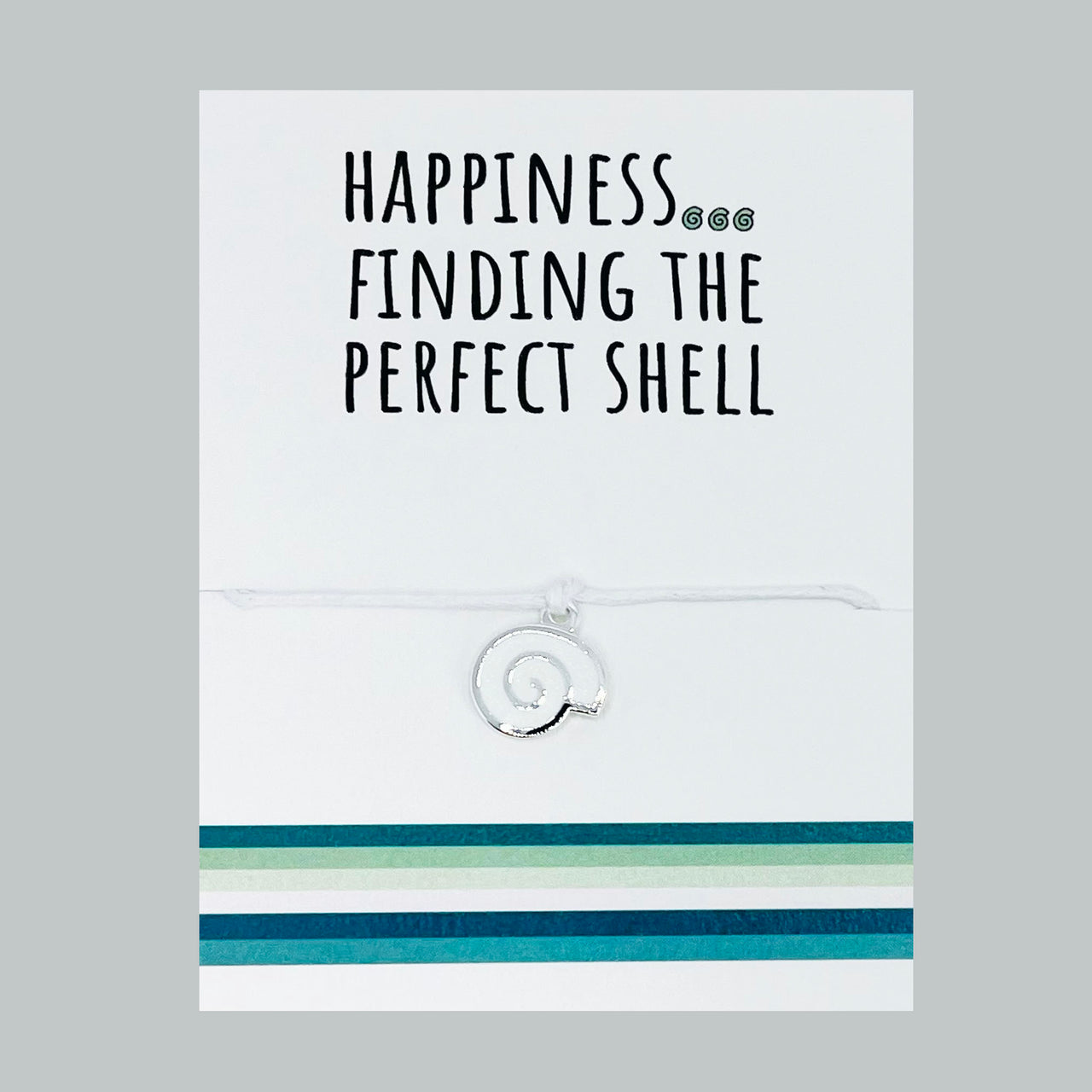 Happiness - White Shell